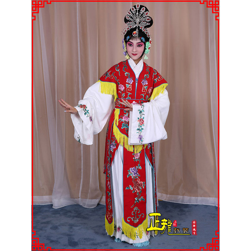 汤旺河戏曲服装舞台演出红娘装